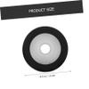 COOLHIYA 5pcs Video Cassette Tape Player Pinch Roller Bearing Roller for Audio Repair Noise Reduction and Enhanced Signal Contact for Tape Recorders and view 2