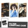CAXUSD 3pcs Box Aluminum Telescope Filter Storage Box for Astrophotography Aluminum Travel Case Eyepieces Filter Holder view 4