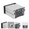 Yardenfun Aluminum Multi-Layer Hard Drive Cage Expansion Rack for SAS Drives Fits Dual Optical Bays Easy Installation Durable Storage for Computer Systems view 2
