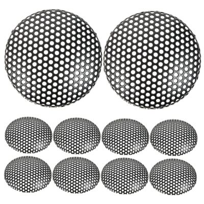 Alasum 10pcs Microphone Grille Mesh Cover Replacement for Cordless Mic Grille for Mic Easy to Install for Ktv Dance and Stage Performance