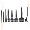 Anneome 8pcs Computer Duster Kit Static Bristle Brush for Laptop Keyboard Motherboard Air Conditioner Easy Clean Storage view 2
