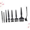 Anneome 8pcs Computer Duster Kit Static Bristle Brush for Laptop Keyboard Motherboard Air Conditioner Easy Clean Storage view 4