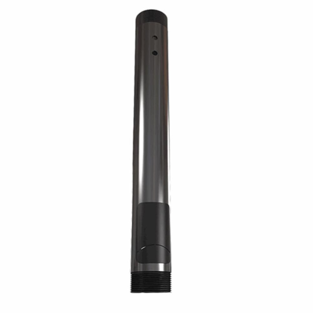 Crimson E2 E-Series Fixed 2-Foot Length Extension Columns for TV Mount; 24 inches Drop Length; 1.5 inches NPT Thread Compatible; Black