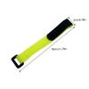 SECFOU 15pcs Hook and Tape Straps and Lightweight Bike Sticky Straps for Organizing Cables for Tidy Bike Wheel Binding view 2