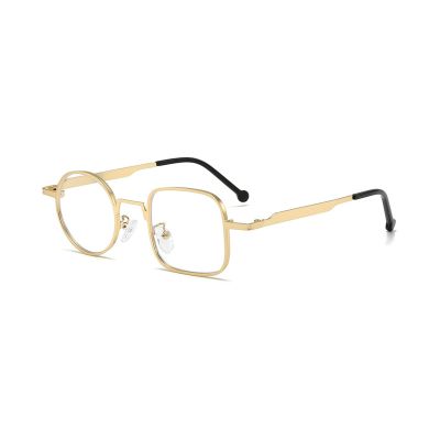 laureles Blue Light Blocking One Square One Round Readers Reading Glasses Women Computer Irregular Eyeglasses (C2, +1.25 Magnification)
