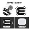 Black and White Porto Rico Porto Rico Bluetooth Earbuds Case Cover for Airpods 3 with Keychain,Unisex Shockproof Protective Wireless Charging Case Cover view 3