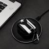 Black and White Porto Rico Porto Rico Bluetooth Earbuds Case Cover for Airpods 3 with Keychain,Unisex Shockproof Protective Wireless Charging Case Cover view 4