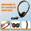 Cptoion 30 Pack Class Set Headphones for Kids,Classroom Headphones Bulk for Classroom School Students,Earphones Adjustable with 3.5 mm Jack for Youth Adults(Black) view 4