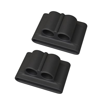 MERRYHAPY 2pcs Accessory Holder Watch Band Storage Silicone Headphone Bracelet Stand for Case Cover