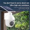 360-Degree Ultra-Bright Solar Light, Dummy CCTV Camera, Outdoor Motion Sensor Spotlight, IP66 Waterproof FloodLights, Wireless Decoy Fake PTZ Dome Security Camera for Porch Garden Patio Driveway view 3