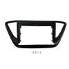 GRASKY 2 Din Radio Panel Compatible with Hyundai Accent Verna 2018+ 9 INCH Car Audio Installation Frame GPS Navigation Fascia Dash Mount Kit Bezel view 1