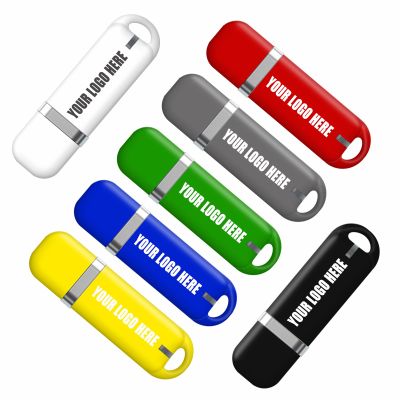 Custom USB Flash Drive 32GB 200 Pack Bulk Customized USB Thumb Drive, Customizable USB Drive Logo Print Promotional Favors, Branding with JBOS Personalized USB Stick, 200pcs Multiple Color