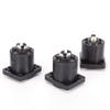 QERPON 4 Pin Female Socket Connector Loudspeaker Amplifier Power Amplifier for for Head Small Squa view 3