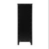 ARS Concepts 16 Bathroom Storage Cabinet, Freestanding with Adjustable Shelves, Black view 4
