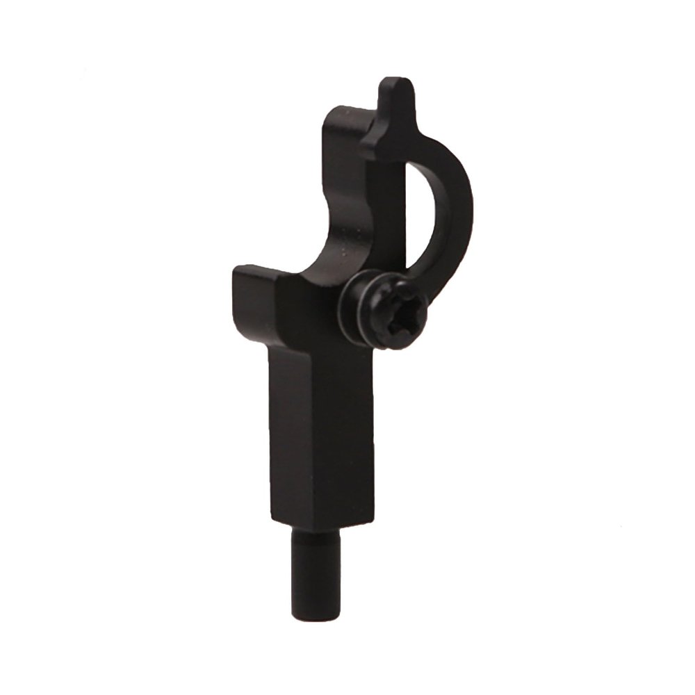 QERPON Aluminum Alloy Tonearm Rest for Record Players Sturdy Replacement Repair Parts Suitable for Various Turntables