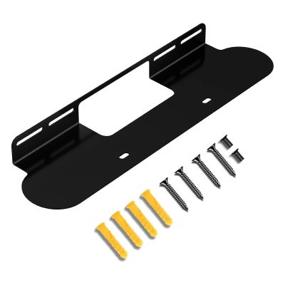 QERPON Metal Wall Mount Bracket Soundbar Wall Display Holder Stand with Mounting Screws for Gen 1 Gen 2