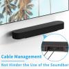 QERPON Metal Wall Mount Bracket Soundbar Wall Display Holder Stand with Mounting Screws for Gen 1 Gen 2 view 4