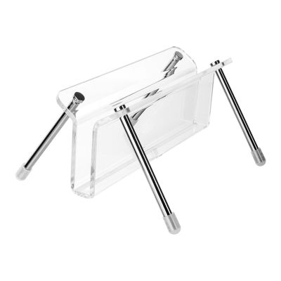QERPON Acrylic Record Stand Stylish &Practical Display for Your Favorite Record Showcase Your Favorite Record with Ease