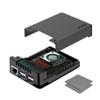 Argon NEO 5 Case for Raspberry Pi 5 | Aluminum case with Built-in Fan (Black-Black) view 1