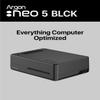 Argon NEO 5 Case for Raspberry Pi 5 | Aluminum case with Built-in Fan (Black-Black) view 3