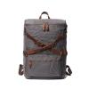 ROROR Backpack for Men Waxed Canvas Mens Travel Rucksack Outdoor Backpack Male Travel Laptop Backpack(Khaki) view 2