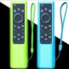 2Pack Remote Case Cover for Samsung Smart TV Remote | BN59 Series Straight Controller Universal Silicone Battery Cover Sleeve Glow in The Dark Green Blue view 1