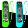 2Pack Case Cover for LG Remote MR20GA MR19BA MR18BA MR650A MR600, Silicone Skin Sleeve for LG Smart TV Magic Remote Control Glow in The Dark Green Blue view 1