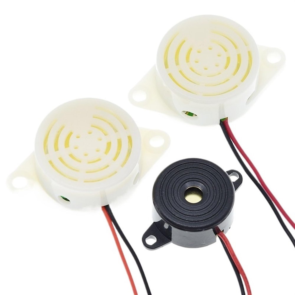 95DB Alarm High-Decibel DC 3-24V 12V Electronic Buzzer Beep Alarm Intermittent Continuous Beep SFM-27(SFM-27II)