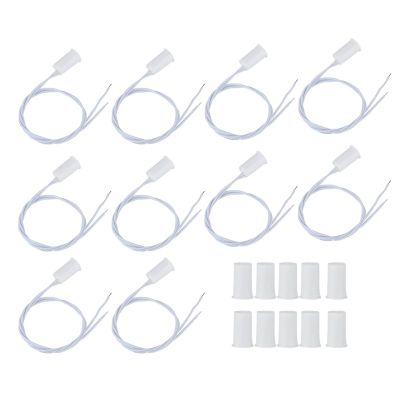 Magnetic Reed Switch Recessed Wired Door Window Alarm, Magnetic Door Switch, 10PCS