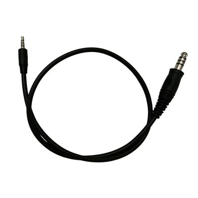 YASHALY 3.5mm and 7.1mm U174 Conversion Cable for U94 PCI PTT Adapter, Tactical Headset Accessory