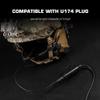 YASHALY 3.5mm and 7.1mm U174 Conversion Cable for U94 PCI PTT Adapter, Tactical Headset Accessory view 4