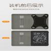 6inch Universal Cover Compatible with Sony Reader PRS-T3/T2/T1/650/600/505 6inch e-Book Case Sleeve(Red) view 3