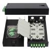 Duogalia SC-SM 6 Simplex 6 Port Wall Mount Fiber Enclosure with Splice Tray (5) view 2
