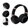 Bluetooth Headset, Wireless On-Ear Headphones, Kids Headphones, Wired and Wireless-Mode, Noise Reduction, Stereo, Foldable, Adjustable Headband, 3.5mm Plug, for School, Home, Work view 2