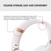 Bluetooth Headset, Wireless On-Ear Headphones, Kids Headphones, Wired and Wireless-Mode, Noise Reduction, Stereo, Foldable, Adjustable Headband, 3.5mm Plug, for School, Home, Work view 4