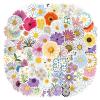 110PCS Cute Daisy Stickers Beautiful Flower Sticker for Water Bottles Laptop Luggage Journaling, Eikecy Plants Stickers Waterproof Vinyl Decals for Kids Teens Adults view 2