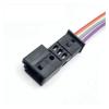 Chunsu 1 Pc 3 Pin Stereo Connector Wiring Harness Speaker Tweeter Atmosphere Light Treble Plug Pigtail for 1-968700-1 1C0973119B(3P Female,1Pc) view 4