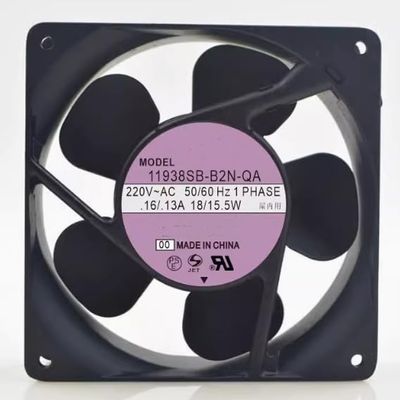 11938MB-B2N-QA 120X120X38MM 220V 0.16/0.13A 18/15.5W Cooling Fan