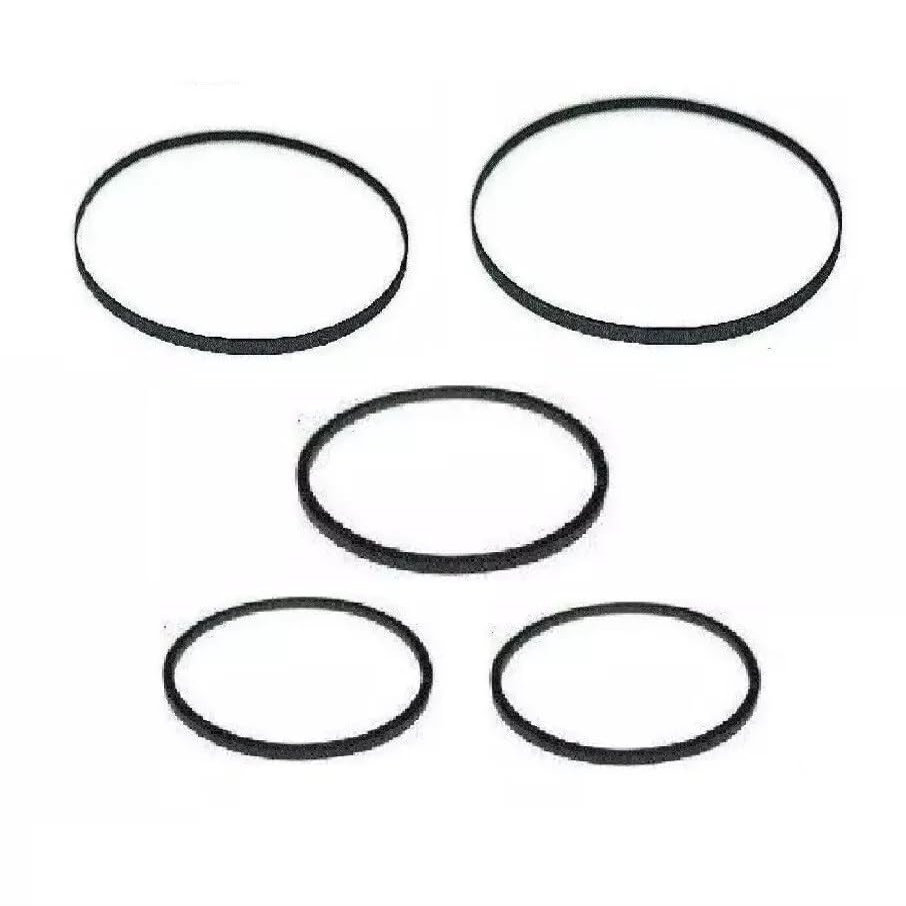 CD & Cassette Mechanism Complete Belt Kit (5X Belts) Compatible with Sony Mini HiFi System