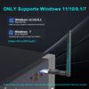 Hakimonoe Long Range Bluetooth 5.4 Adapter for PC, Wireless USB Dongle External Antenna for Windows 11 10 8.1 7 Linux Laptop Desktop Computer, Pair with Bluetooth Headset Speaker Mice Keyboard Printer view 3