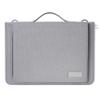 Broonel Grey Leather Laptop Messenger Case - Compatible with Acer Nitro V 15.6" Gaming Laptop view 2