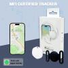 GPS Tracker for Dogs, Mini GPS Cat Tracker, IPX8 Waterproof GPS Tracker for Cats with Holder, No Monthly Fee, Work with Apple Find My(iOS Only), Smart Trackers for Dogs Finder Trackers Pets(Black) view 4