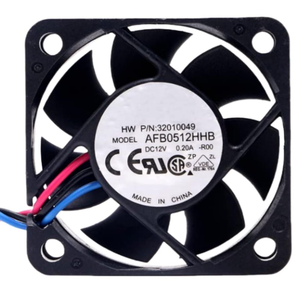 AFB0512HHB Fan 5CM for 12V 0.20A 5015 50X50X15MM 3-Wire Cooling Fan