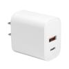 BoxWave Charger Compatible with Garmin eTrex SE - PD miniCube (20W), 20W PD USB Type-C Wall Charger - Winter White view 2