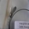 Cable Assembly by Piper Aircraft for Airframe P/N 62701-185 Cable Assembly Aircraft Part view 3
