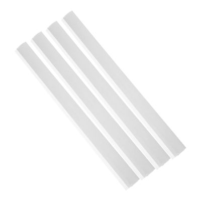 Unomor 4pcs Dustpan Repair Kit Plastic Strip Dustpan Edges Replacement Plastic Edges for Cleaning Tools
