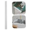 Unomor 4pcs Dustpan Repair Kit Plastic Strip Dustpan Edges Replacement Plastic Edges for Cleaning Tools view 4