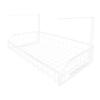 KOMBIUDA under Desk Cable Organizer Tray Large White Wire Storage Rack for Efficient Cable Management Practical and Sturdy Cord Organizer for Office and Home Use view 1