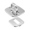 BELLIFFY 1set Keyed Cable Lock Anchor Plate Laptop Security Lock Buckle Desk Mount Security Plate Theft Base Sturdy Versatile Design for Multiple Laptops view 1