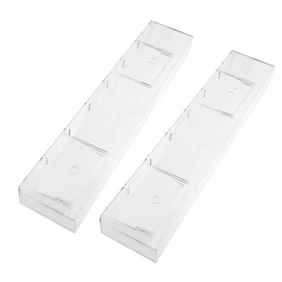 ABOOFAN 2pcs Vinyl Record Organizer Wall Mount Cd Display Stand Acrylic Album Holder